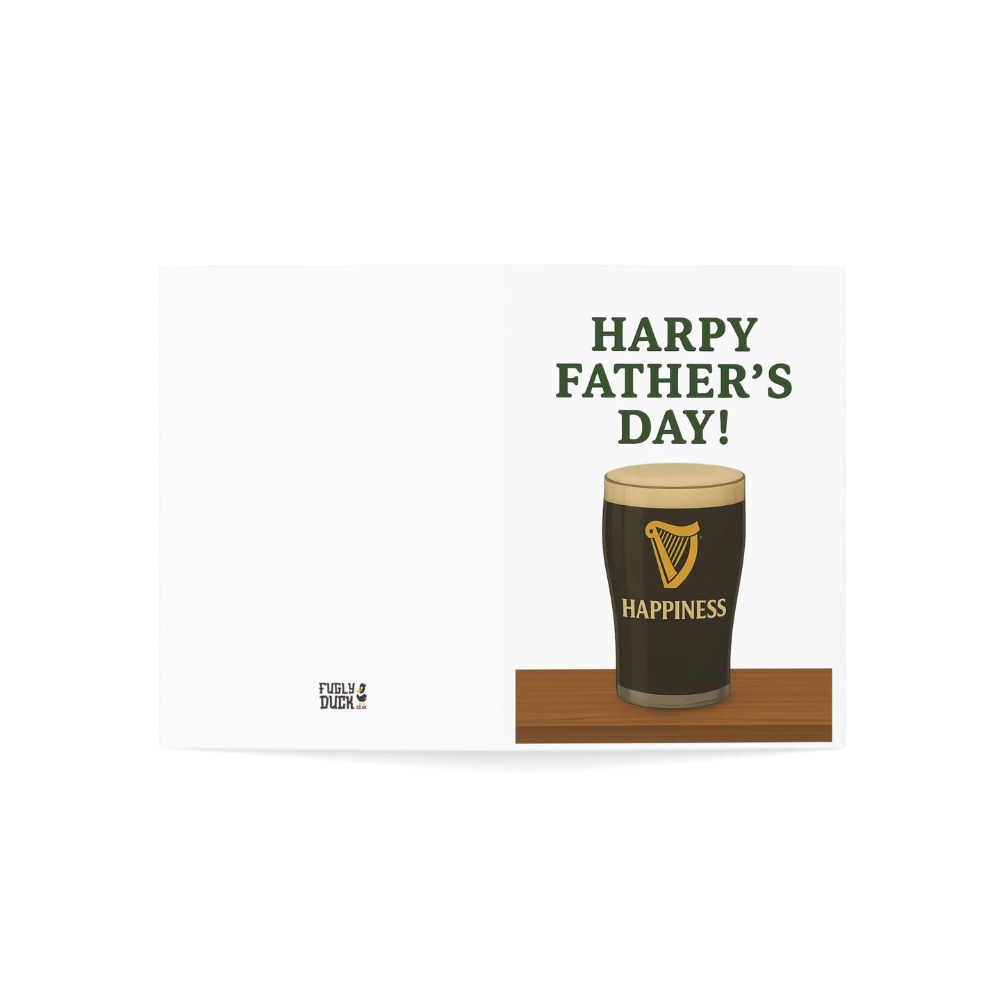 Harpy Father's Day Card - Father's Day Guinness Themed Card