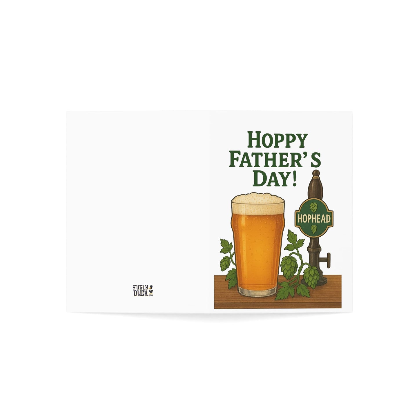 Hoppy Father's Day Card - Father's Day Beer Themed Card