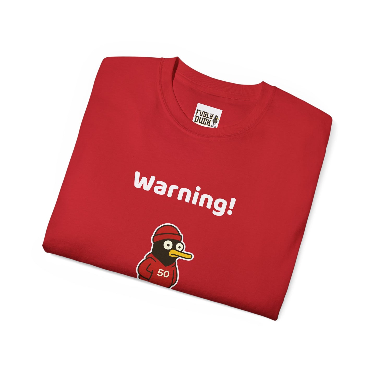 Running 50 Milestone T-Shirt - Funny 'Warning - I run in Circles.. a lot' Message