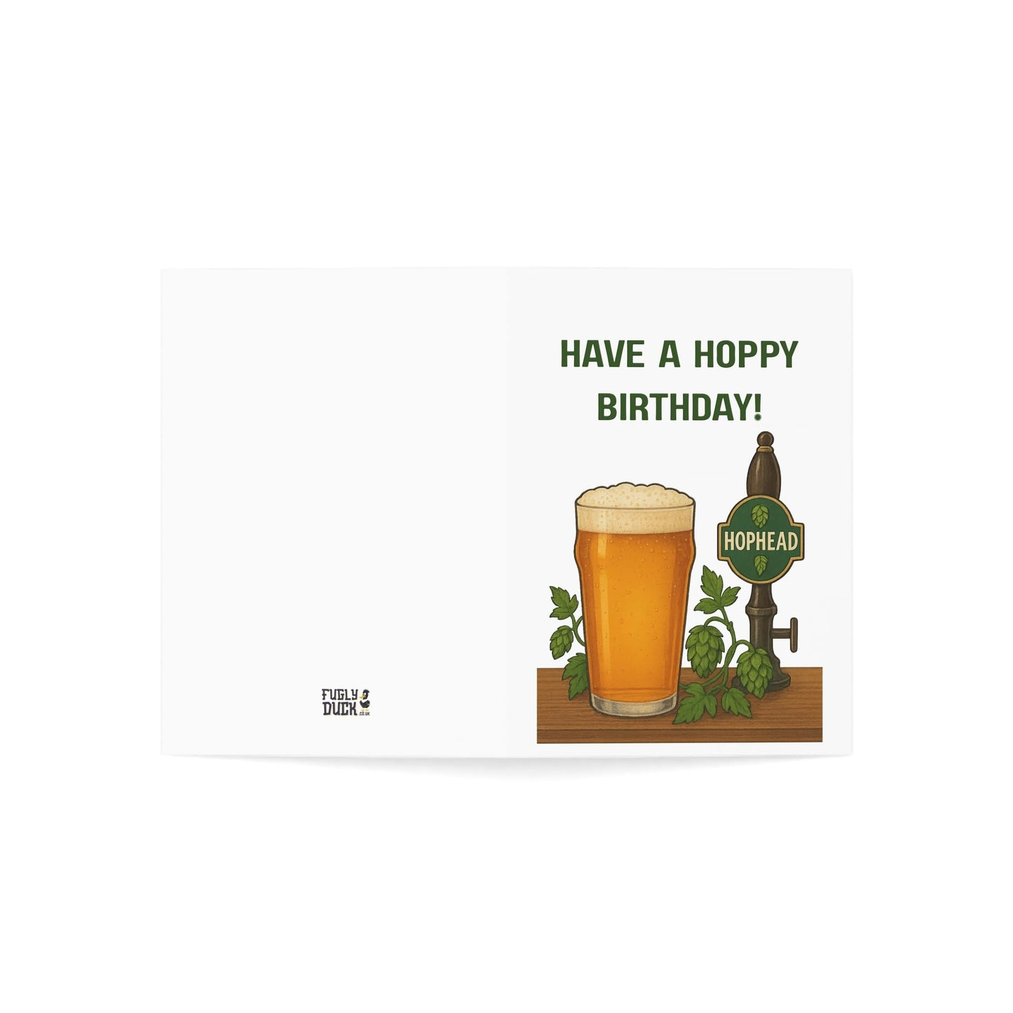 Hoppy Birthday Card - Hophead Themed Birthday Card