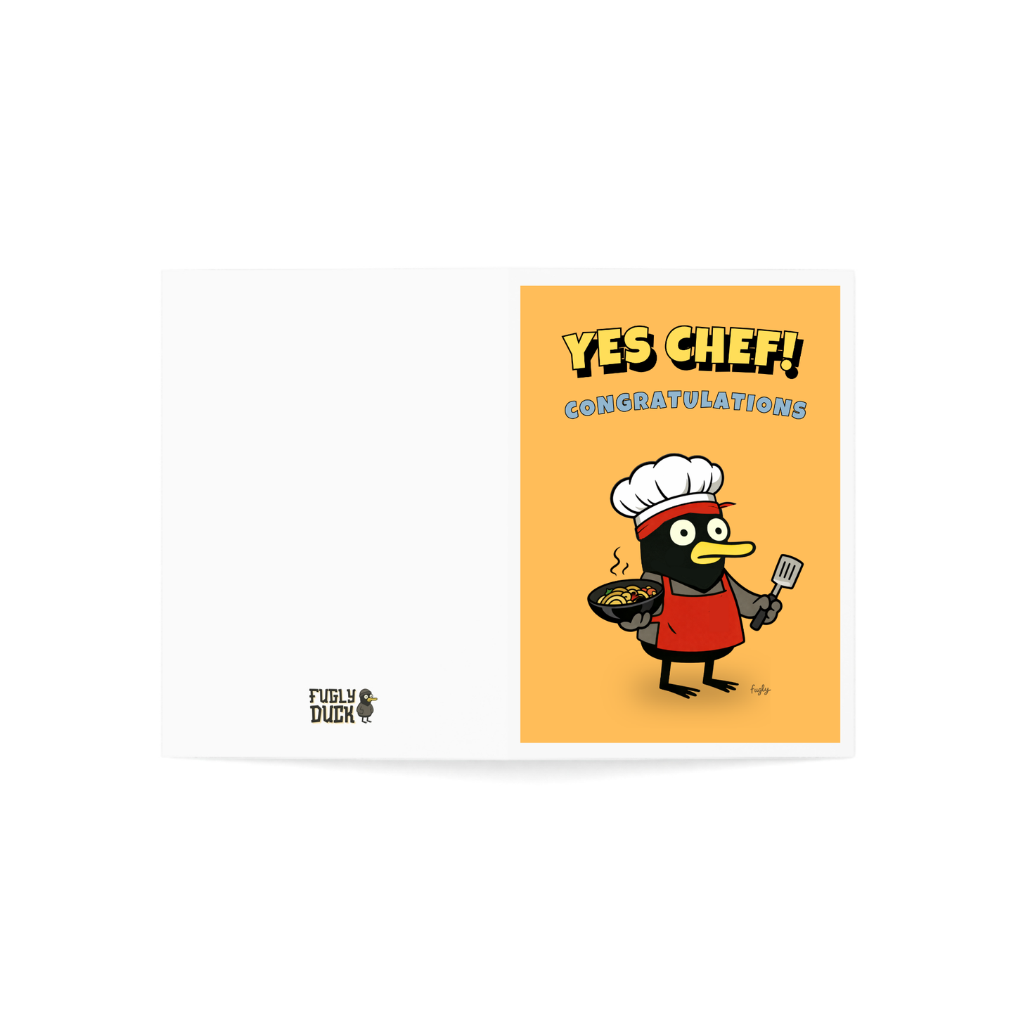 Funny Congratulations Card – Yes Chef