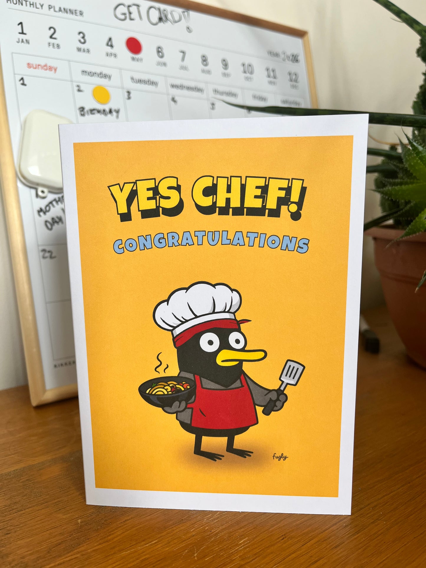 Funny Congratulations Card – Yes Chef