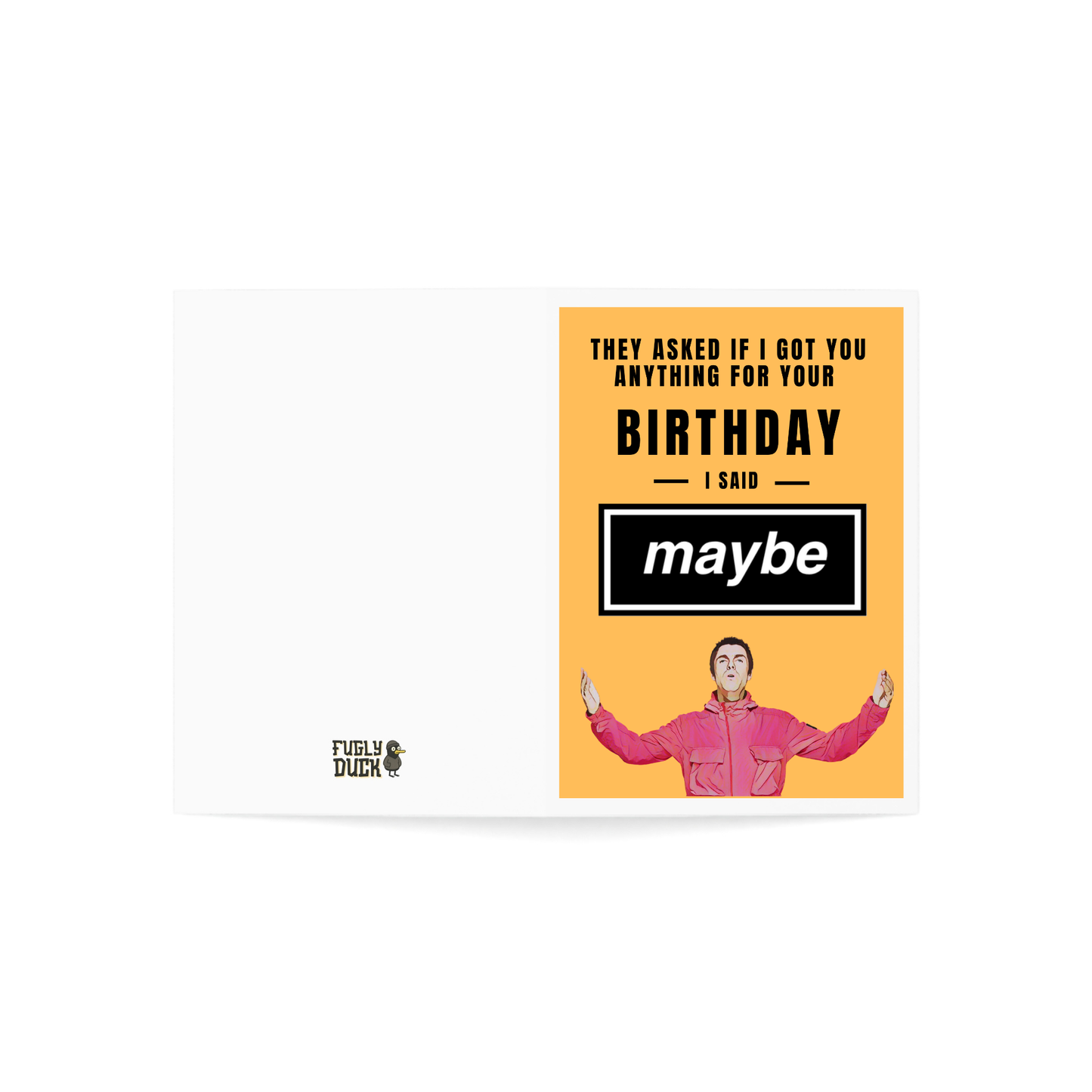 Oasis Birthday Card – Maybe