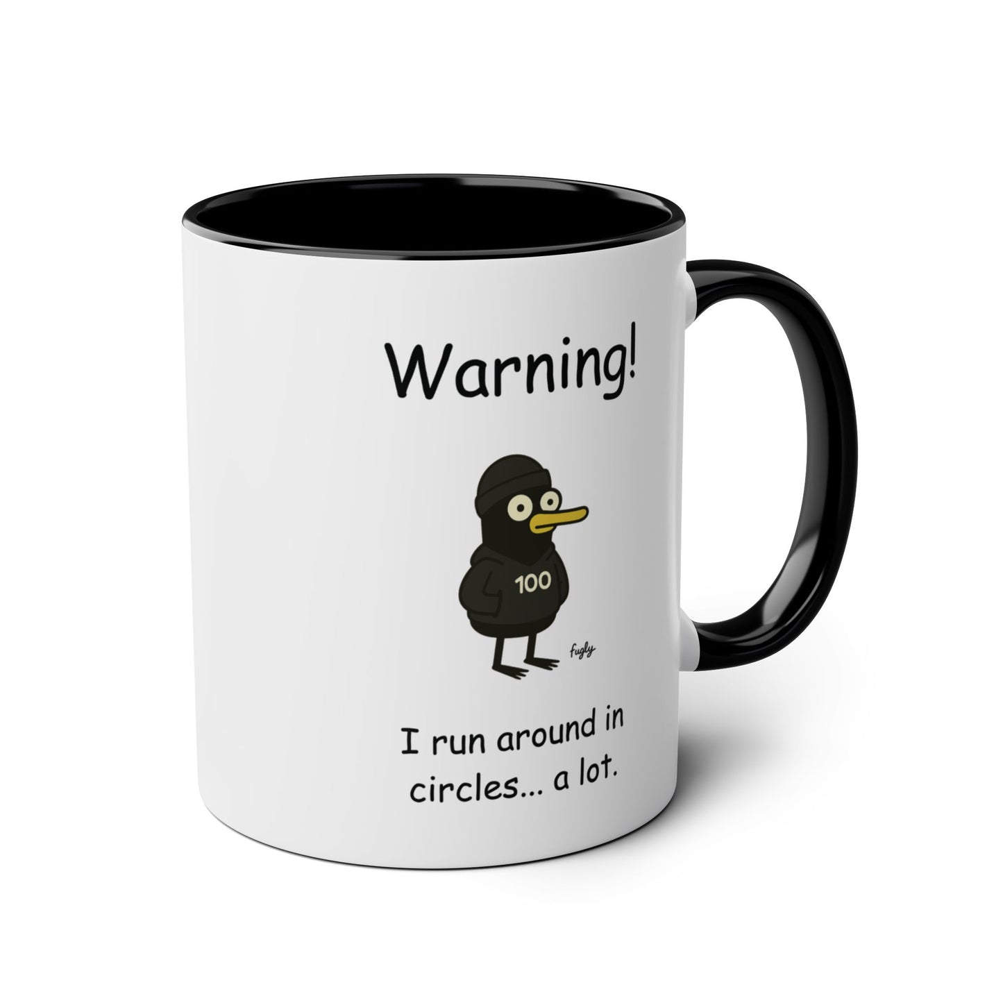 Running Milestone 50, 100, 250 Mug, Funny Runner's Gift, Two-Tone MIlestone Themed Mug