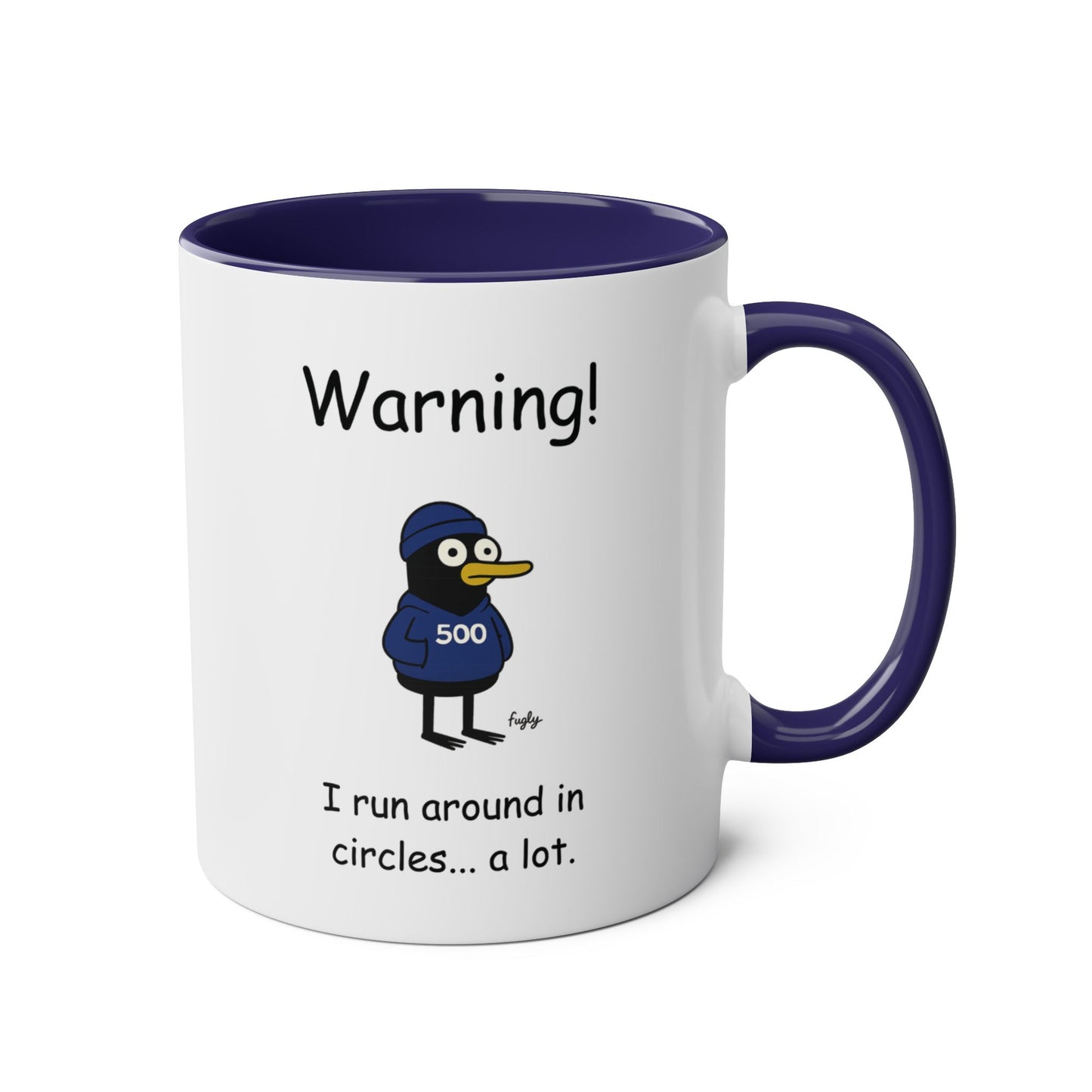Running 500 Milestone Mug – You Ran in Circles, a Lot