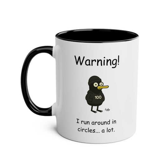 Running 100 Milestone Mug – You Ran in Circles, a Lot
