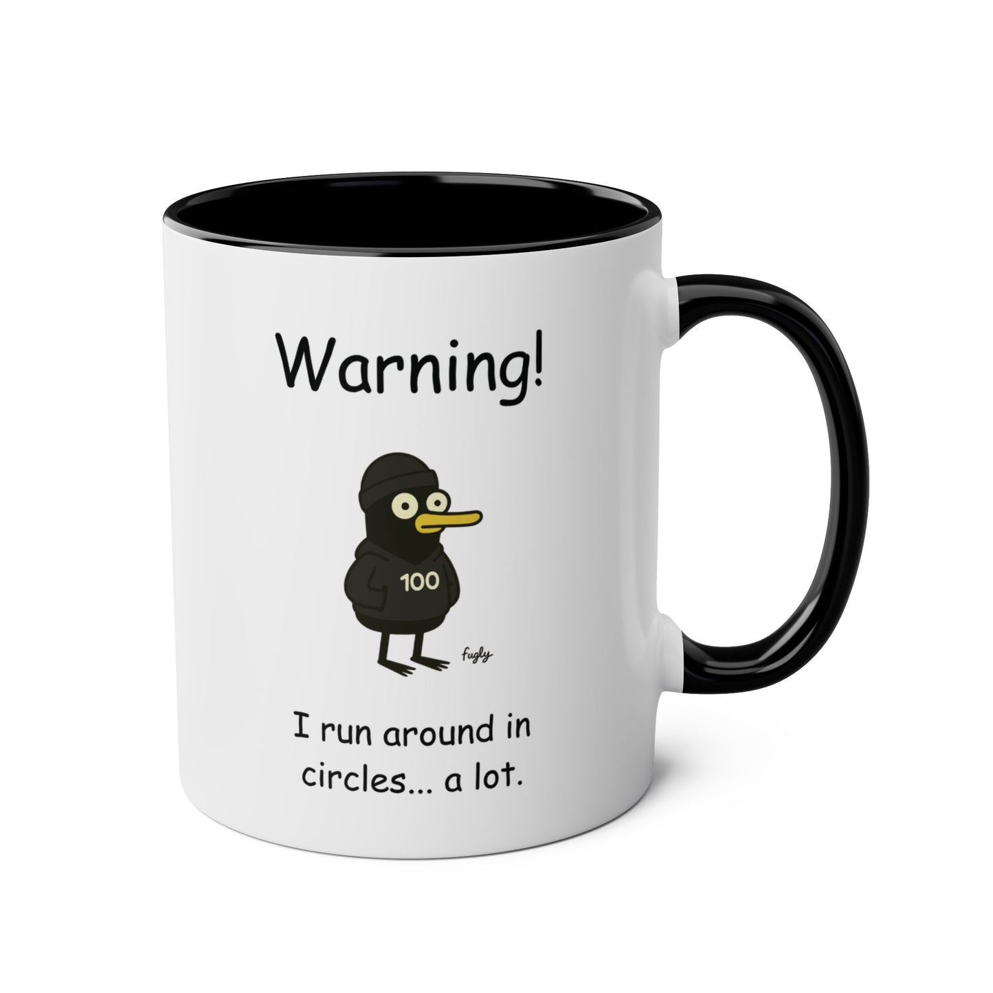 Running 100 Milestone Mug – You Ran in Circles, a Lot