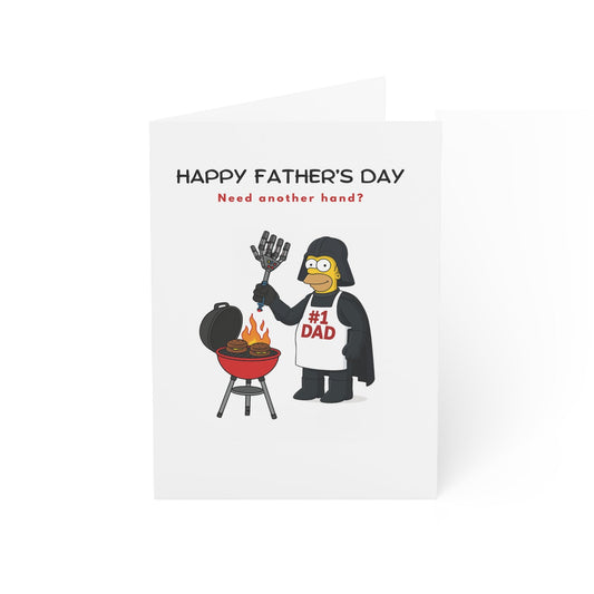Daft Vader Father's Day Card