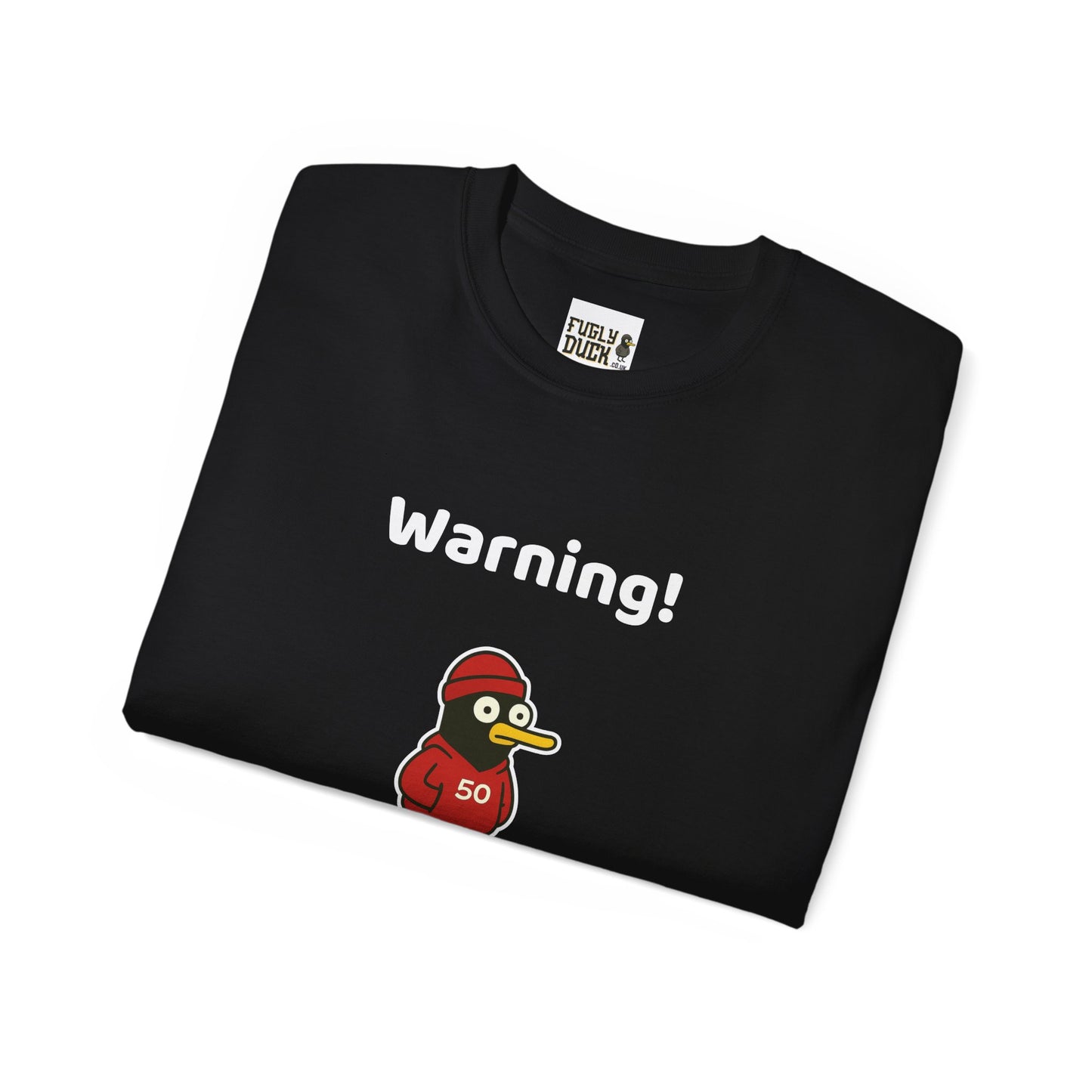 Running 50 Milestone T-Shirt - Funny 'Warning - I run in Circles.. a lot' Message