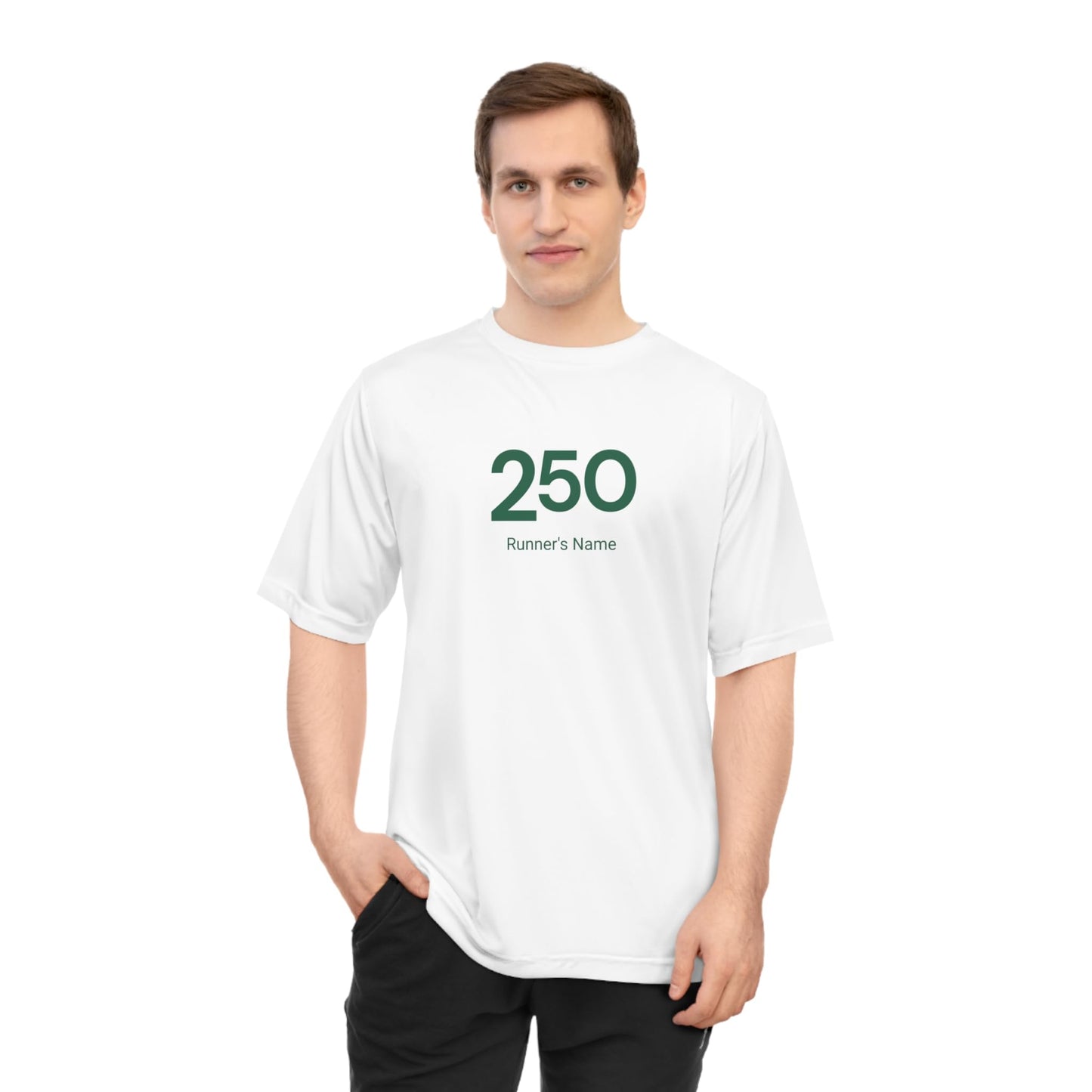 Run Milestone Technical T-Shirt 250 Personalised Venue