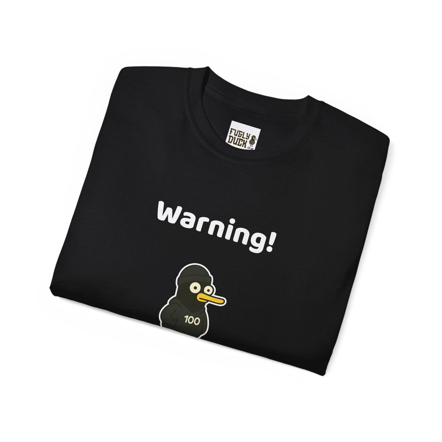 Running 100 Milestone T-Shirt - Funny 'Warning - I Run In Circles.. A Lot' strapline