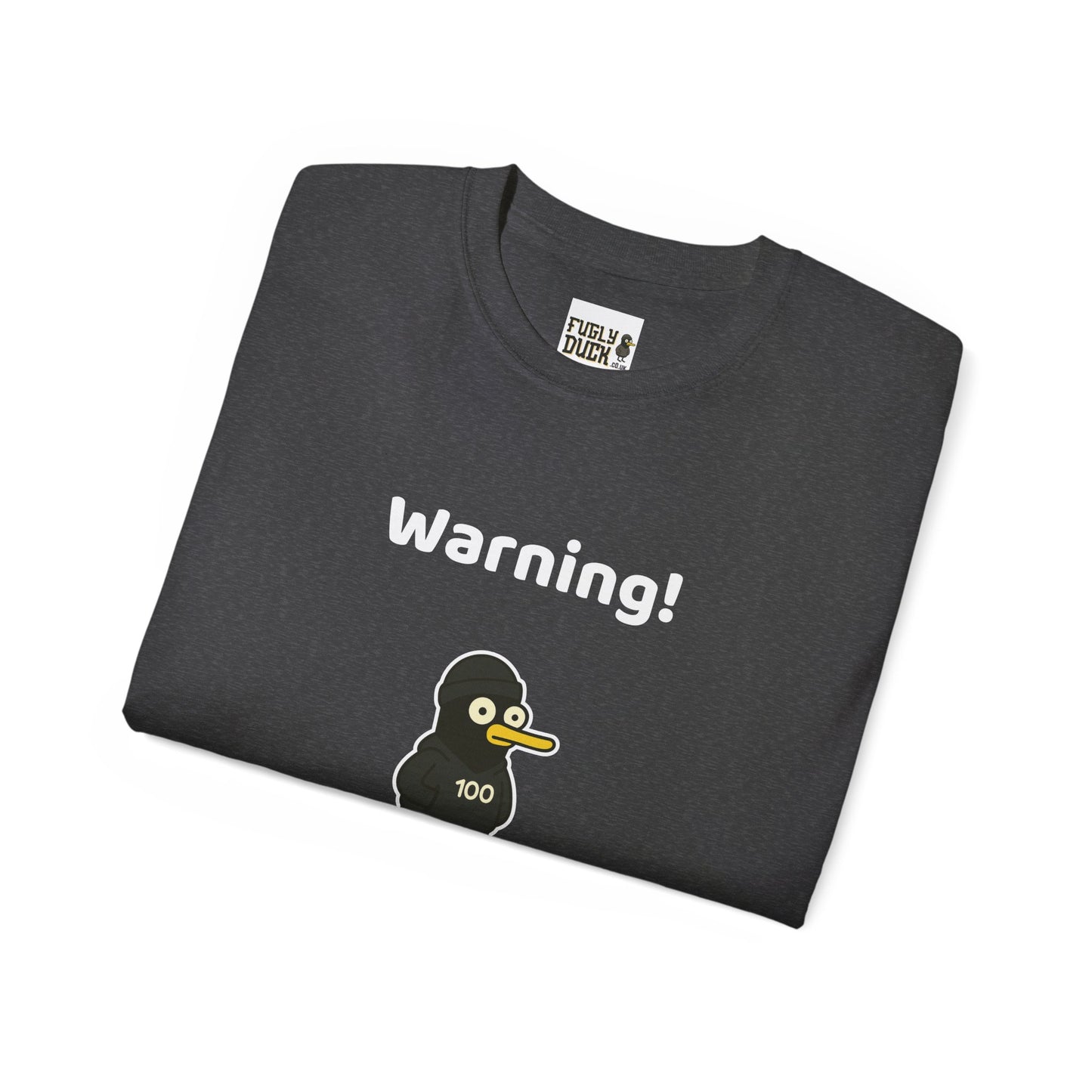 Running 100 Milestone T-Shirt - Funny 'Warning - I Run In Circles.. A Lot' strapline
