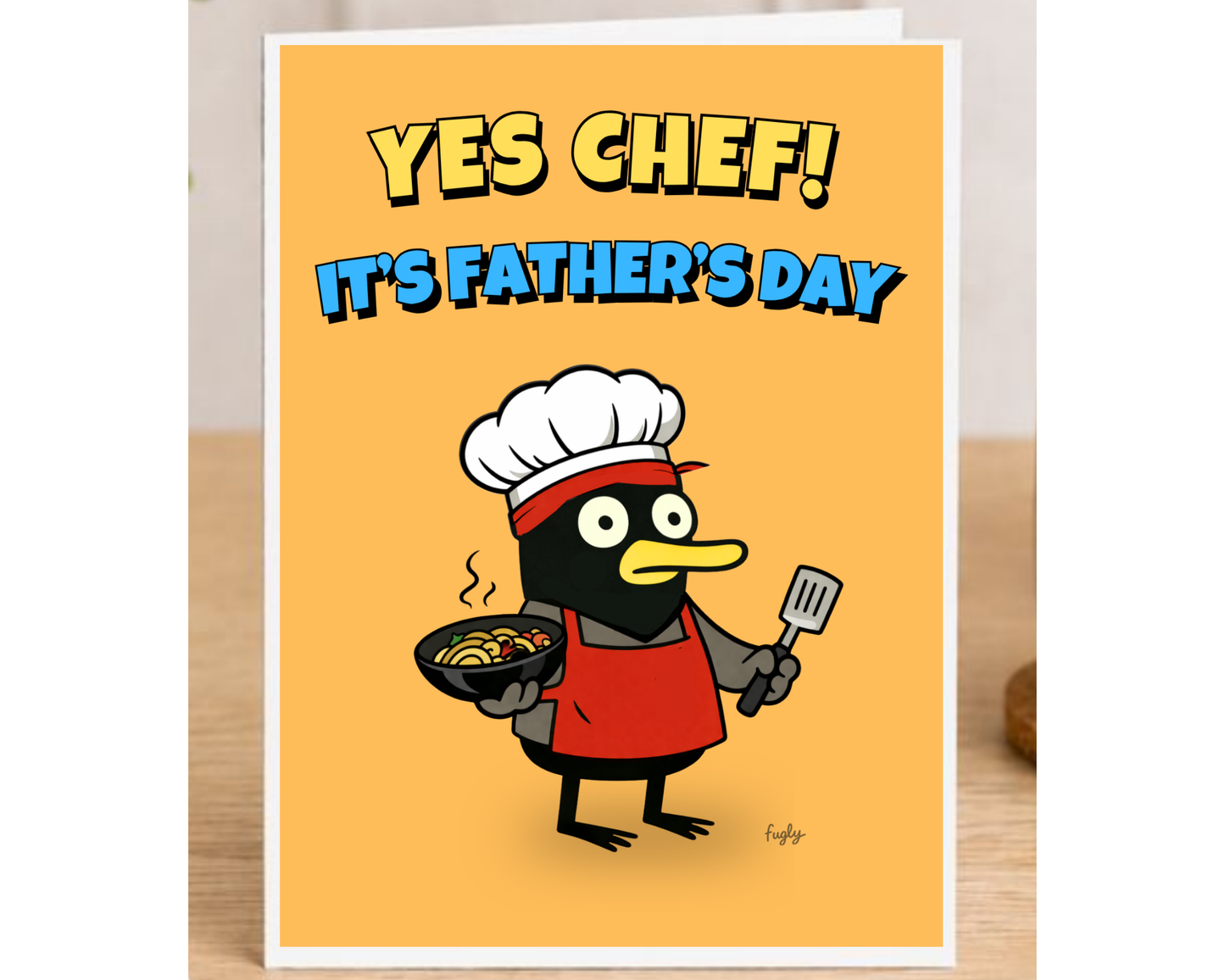 Funny Father’s Day Card – Yes Chef