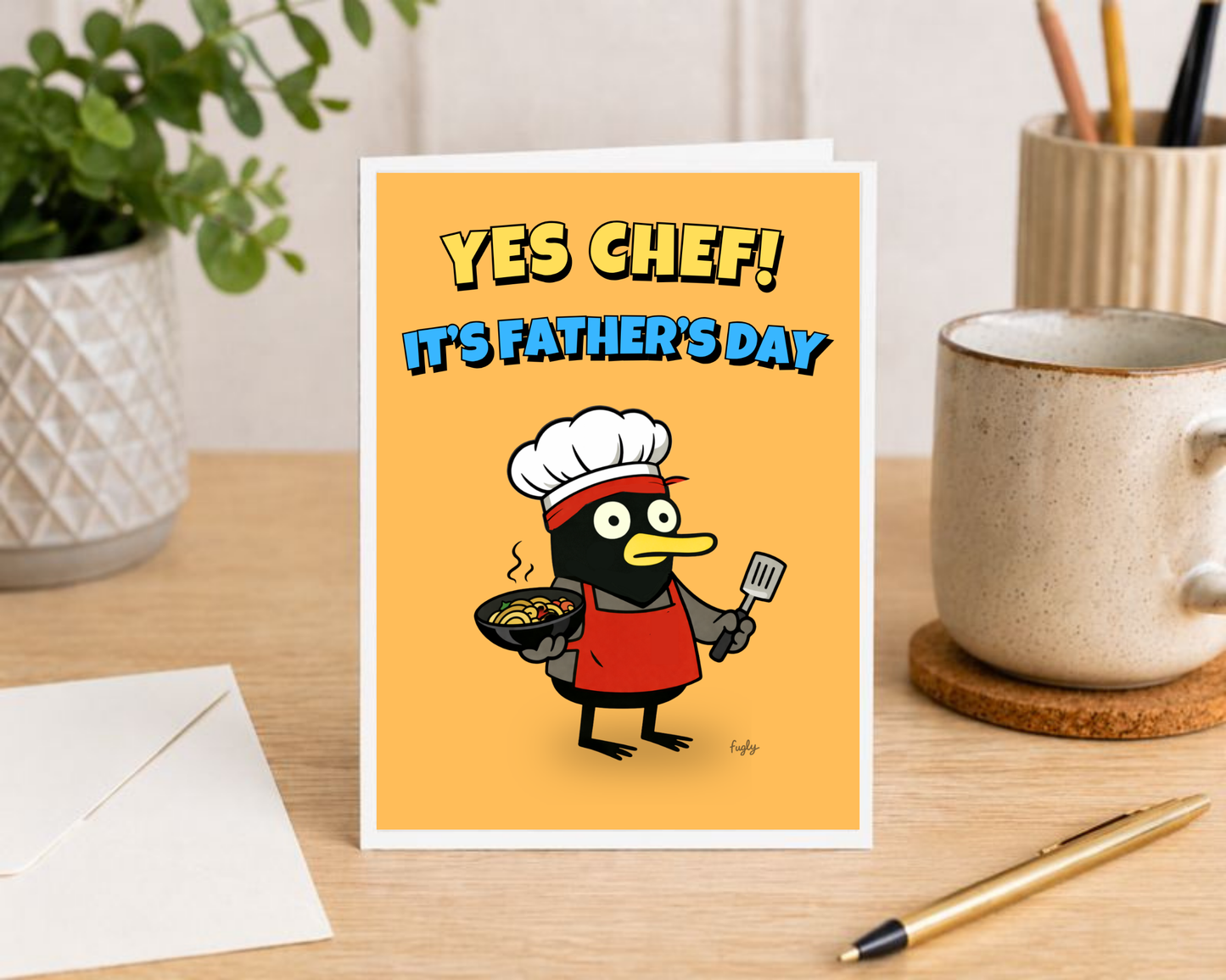 Funny Father’s Day Card – Yes Chef