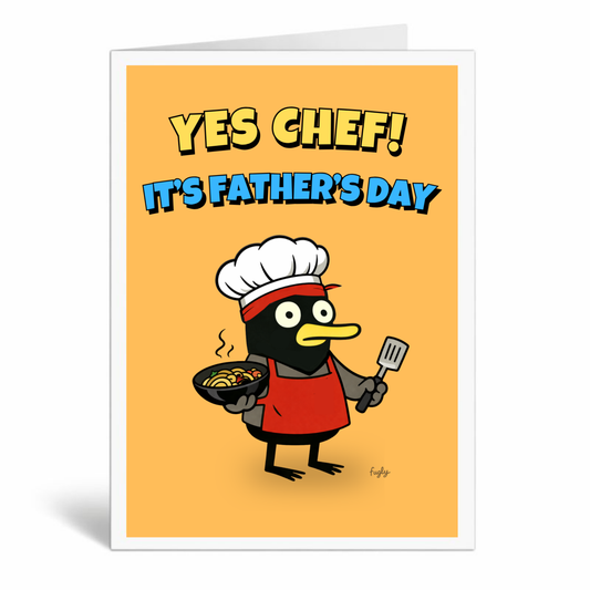 Funny Father’s Day Card – Yes Chef