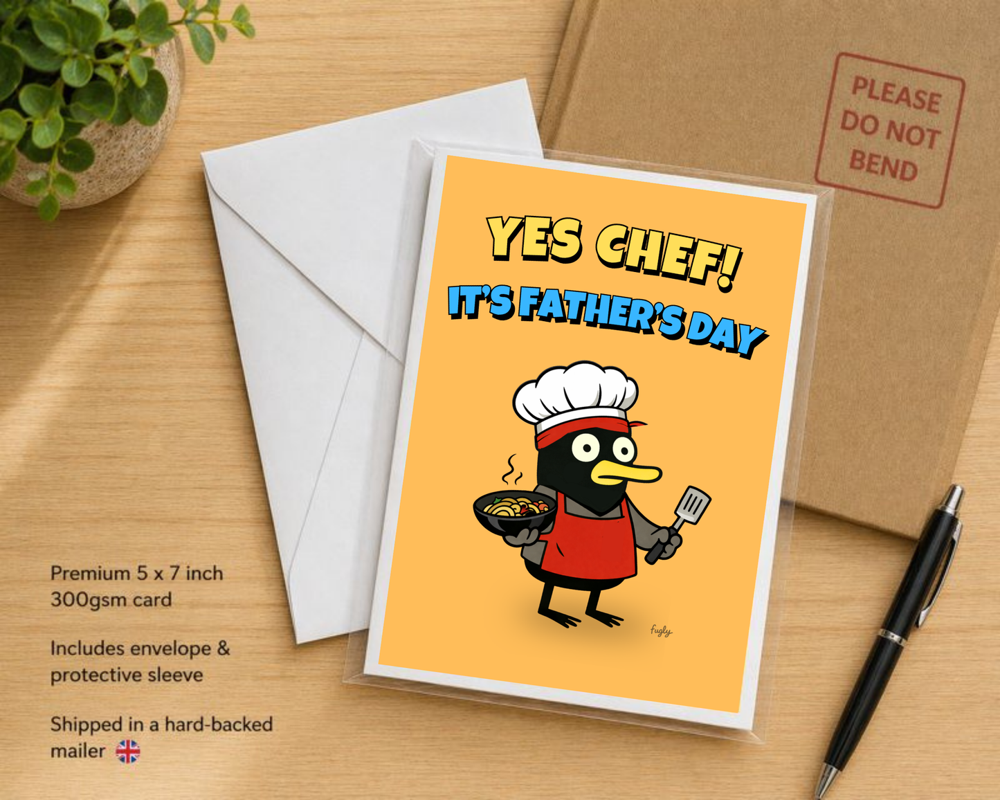 Funny Father’s Day Card – Yes Chef