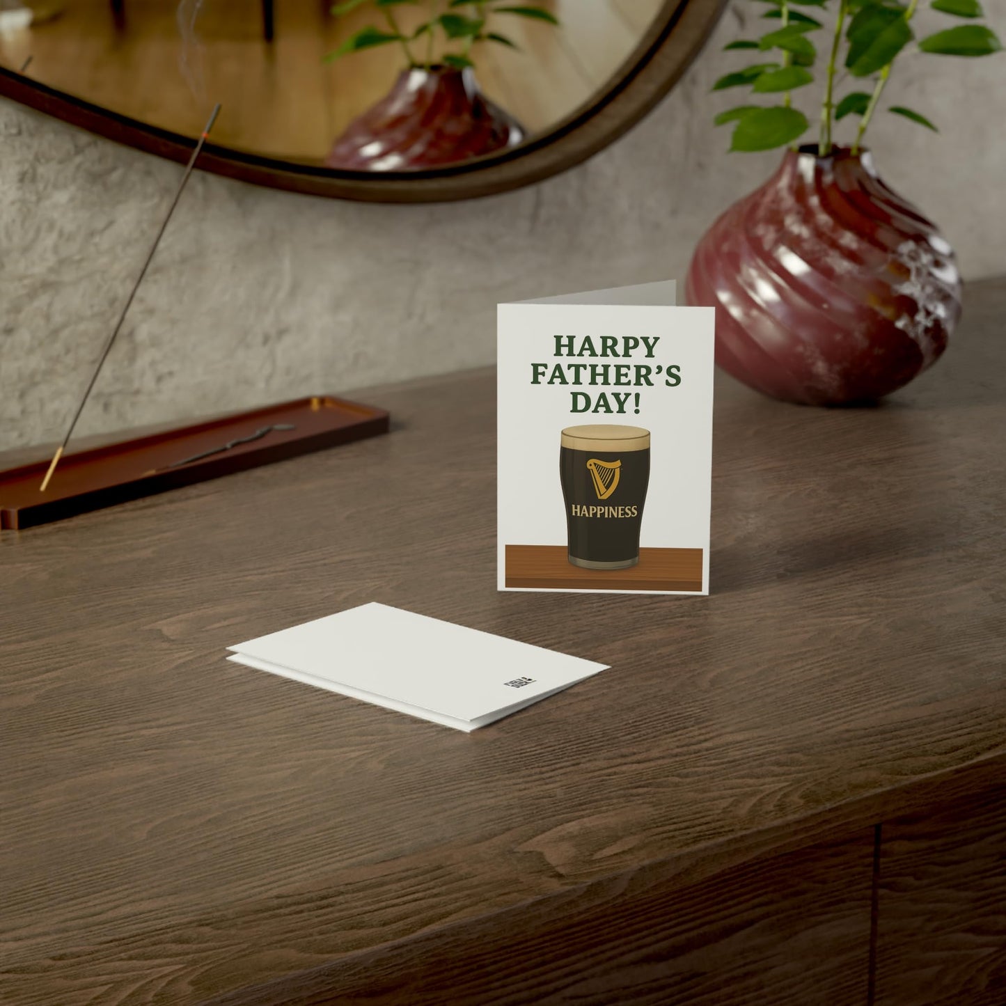Harpy Father's Day Card - Father's Day Guinness Themed Card