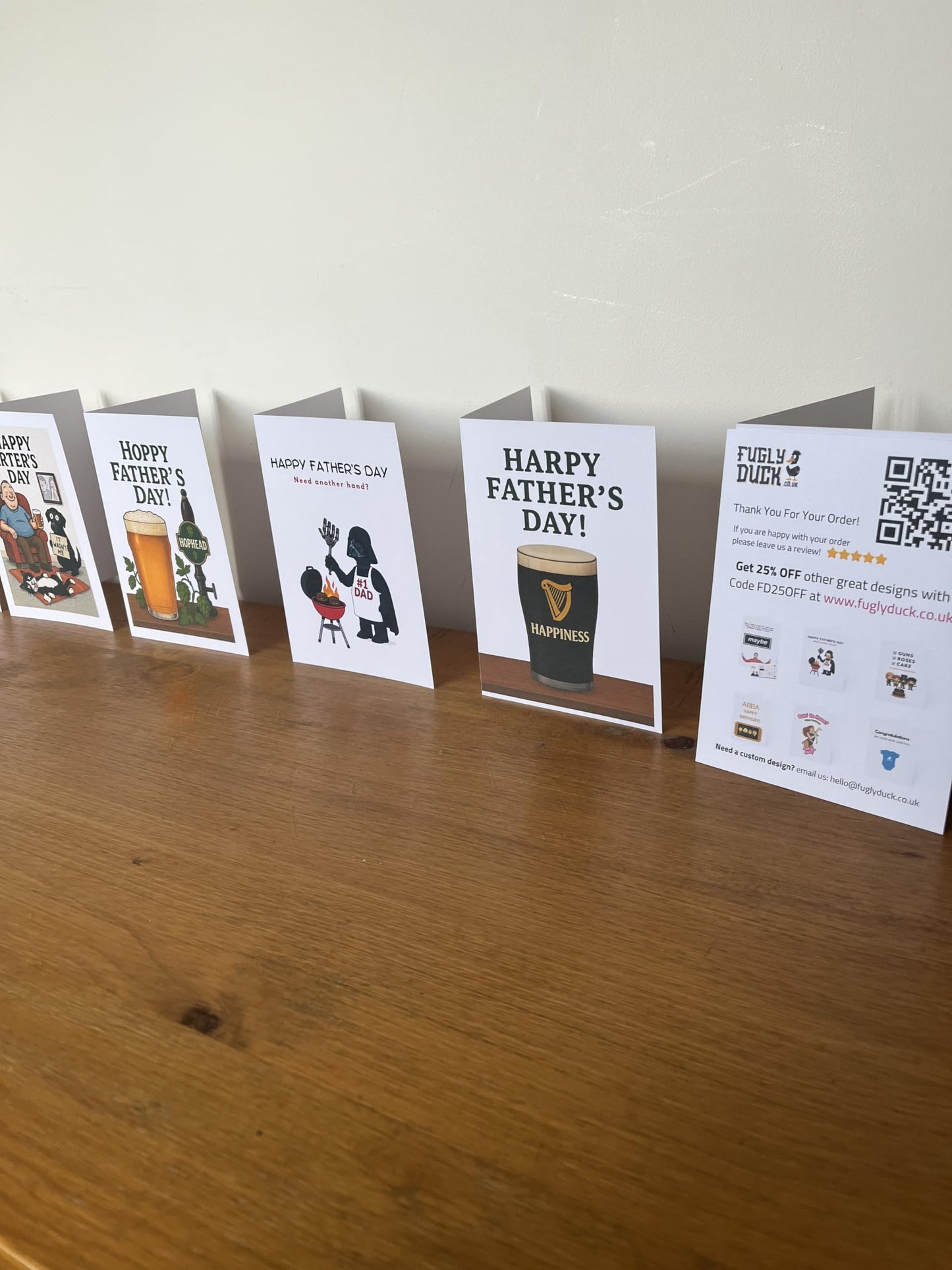 Harpy Father's Day Card - Father's Day Guinness Themed Card